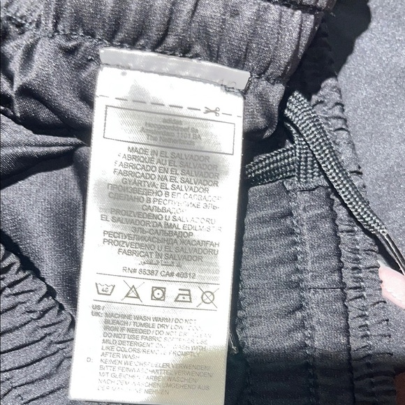 NWOT Adidas Black and Light Pink Athletic Running Shorts with Reflective Details - Picture 5 of 8